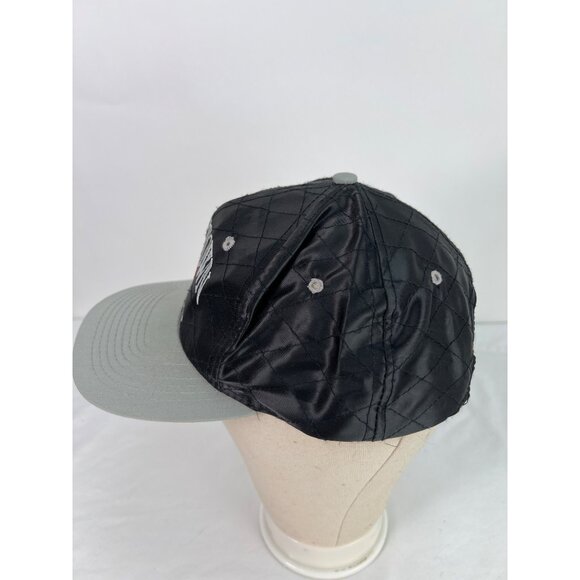 VTG Georgetown Hoyas Snapback Hat Black Gray Signature Brand One Size Fits All Q - Picture 5 of 7